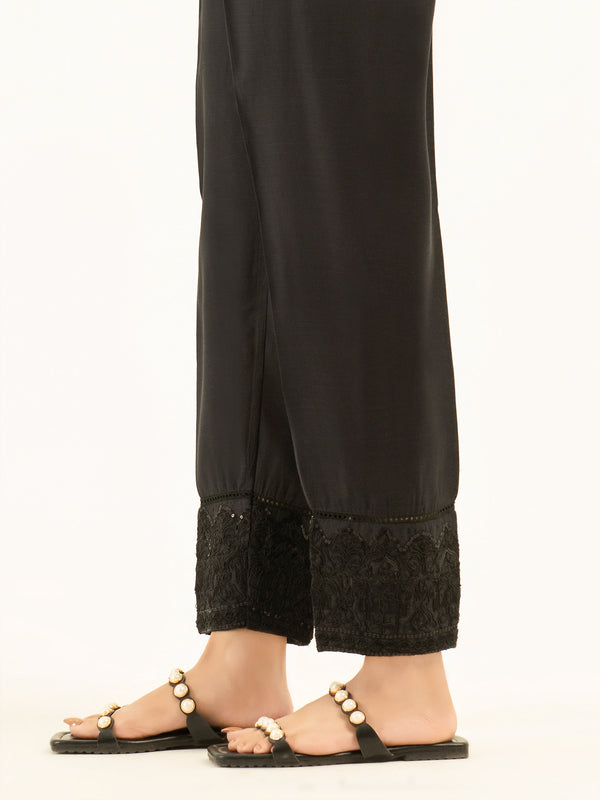 Limelight Embroidered Silk Trousers