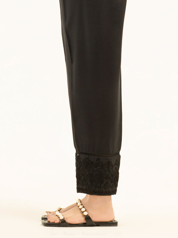 Limelight Embroidered Silk Trousers