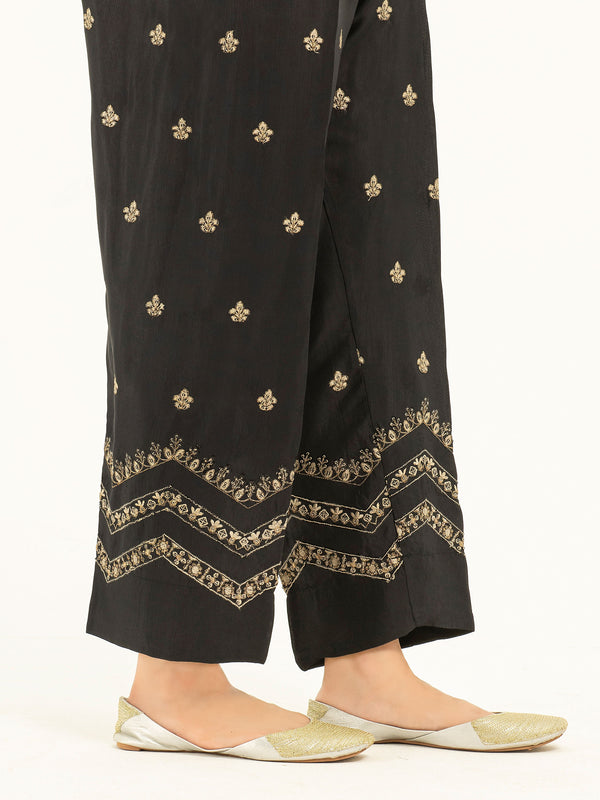 Limelight Embroidered Silk Trousers