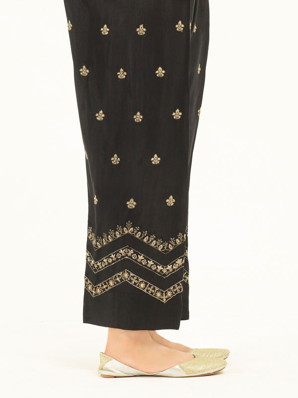 Limelight Embroidered Silk Trousers