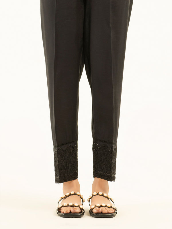 limelight Embroidered Silk Trousers