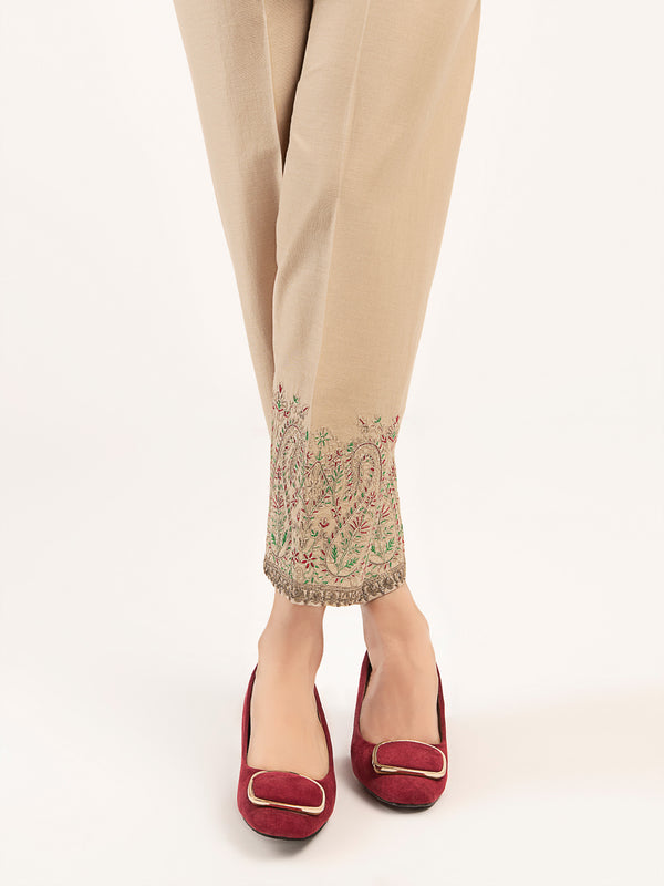 Limelight Embroidered Winter Cotton Trouser