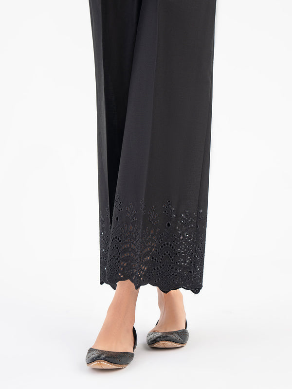 Limelight Embroidered Winter Cotton Trouser(Pret)
