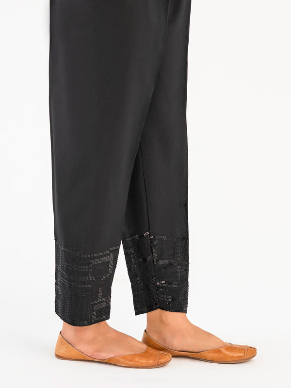 Limelight Embroidered Winter Cotton Trouser(Pret)