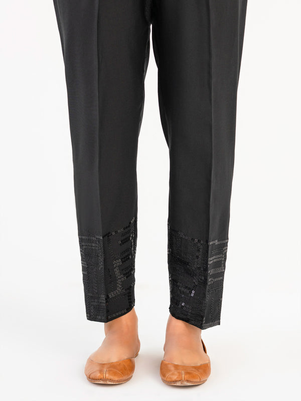 limelight Embroidered Winter Cotton Trouser(Pret)