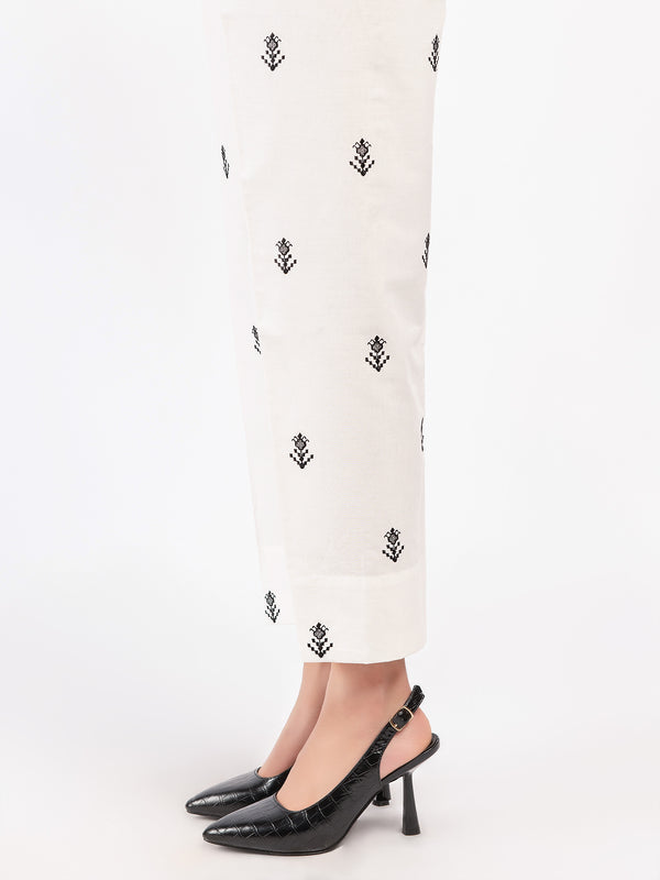 Limelight Embroidered Winter Cotton Trousers