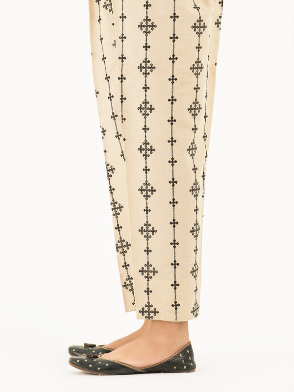 Limelight Embroidered Winter Cotton Trousers(Pret)