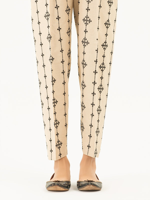 limelight Embroidered Winter Cotton Trousers(Pret)