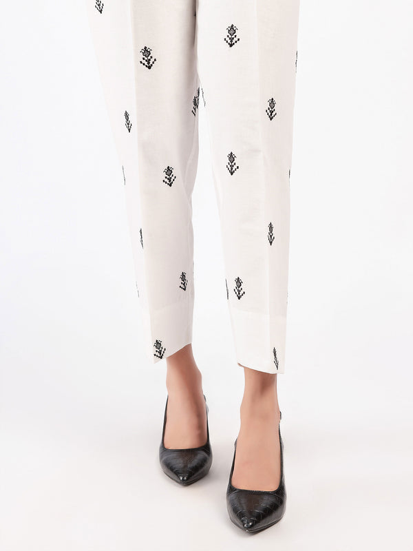 limelight Embroidered Winter Cotton Trousers