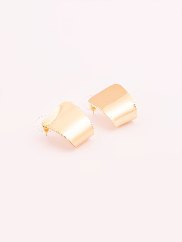 limelight Folded Stud Earrings