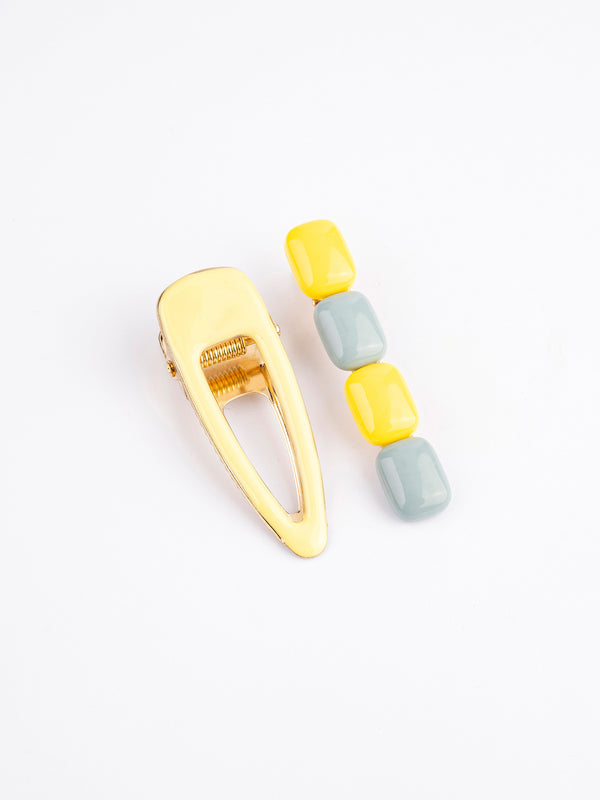 limelight Geometric Hair Clip Set