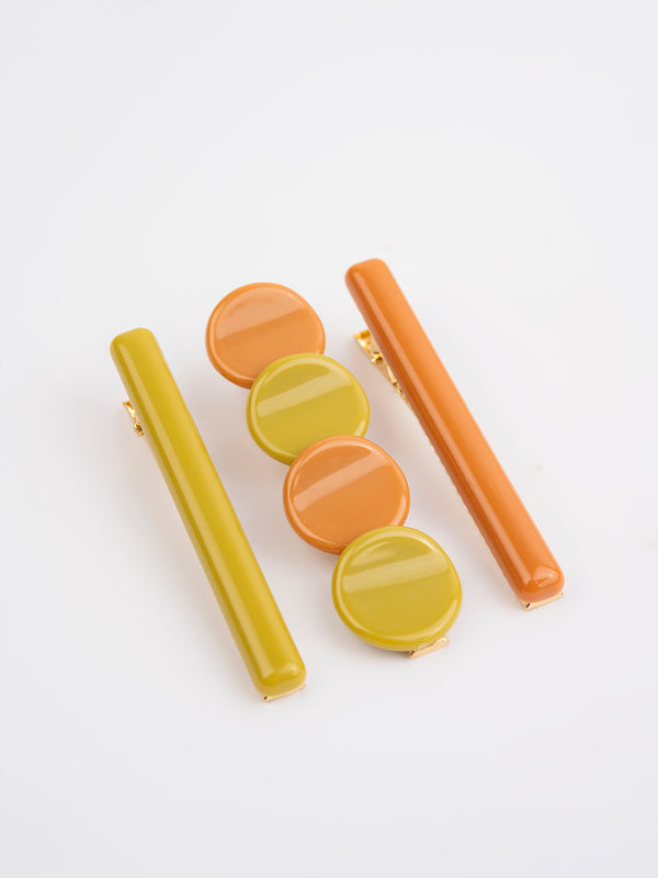 limelight Geometric Hair Clips