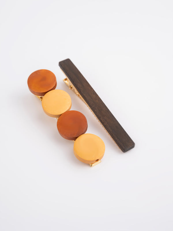 Limelight Geometric Hair Clips