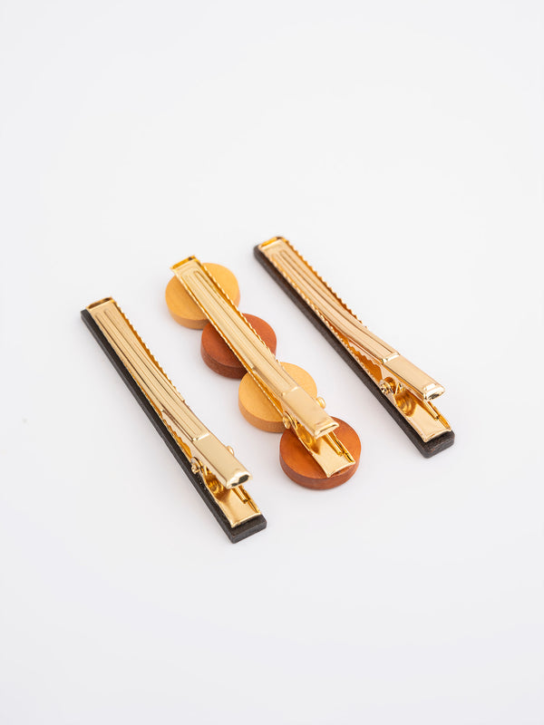 Limelight Geometric Hair Clips