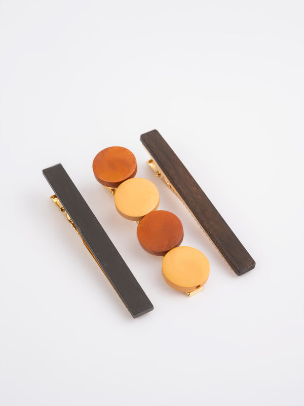 limelight Geometric Hair Clips