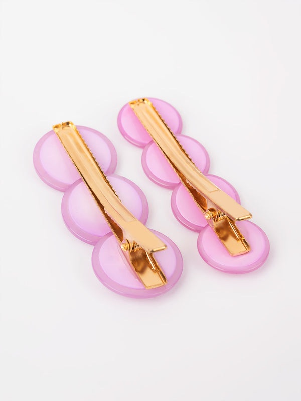 Limelight Geometric Hair Clips