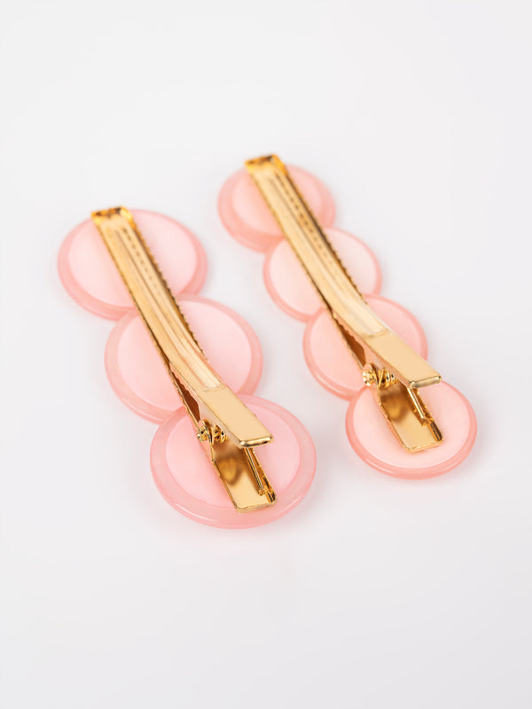 Limelight Geometric Hair Clips