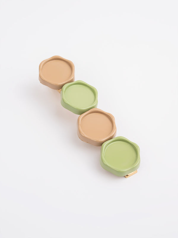 Limelight Geometric Hair Clips