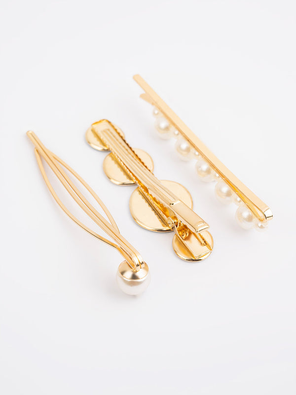 Limelight Geometric Hair Clips