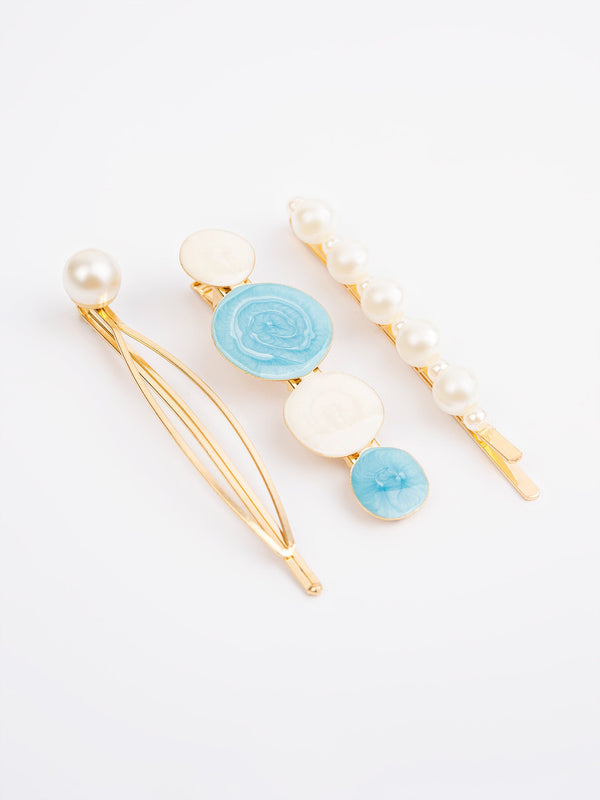 limelight Geometric Hair Clips