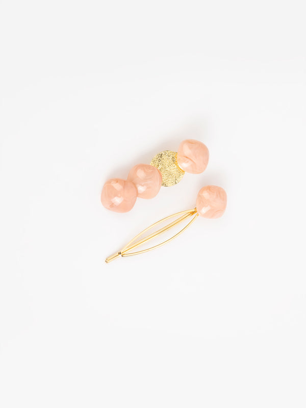 limelight Geometric Hair Clips