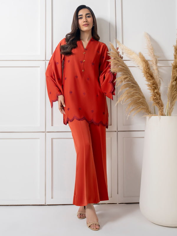 Limelight Grip Co Ord Set-Embroidered