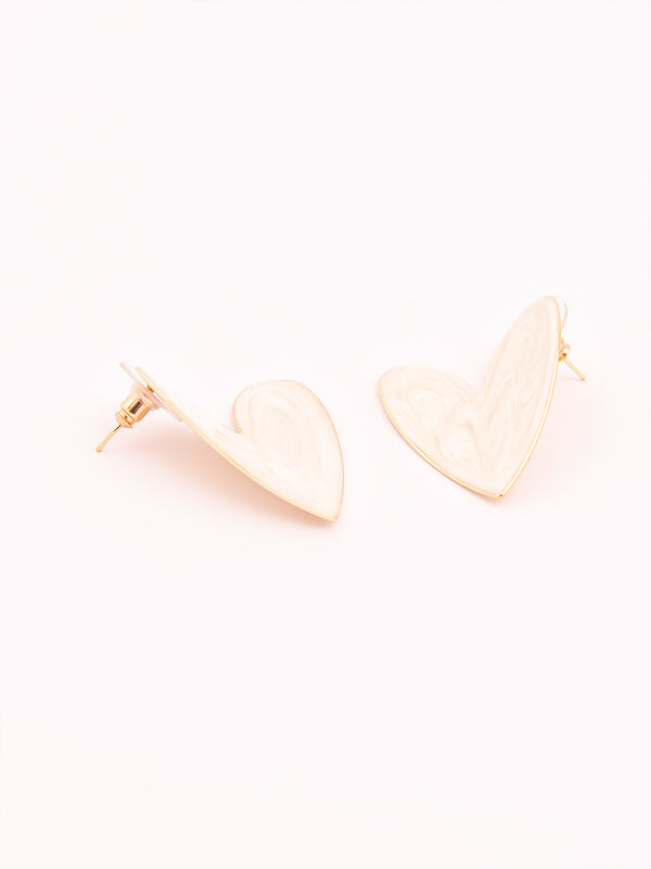limelight Heart Stud Earrings