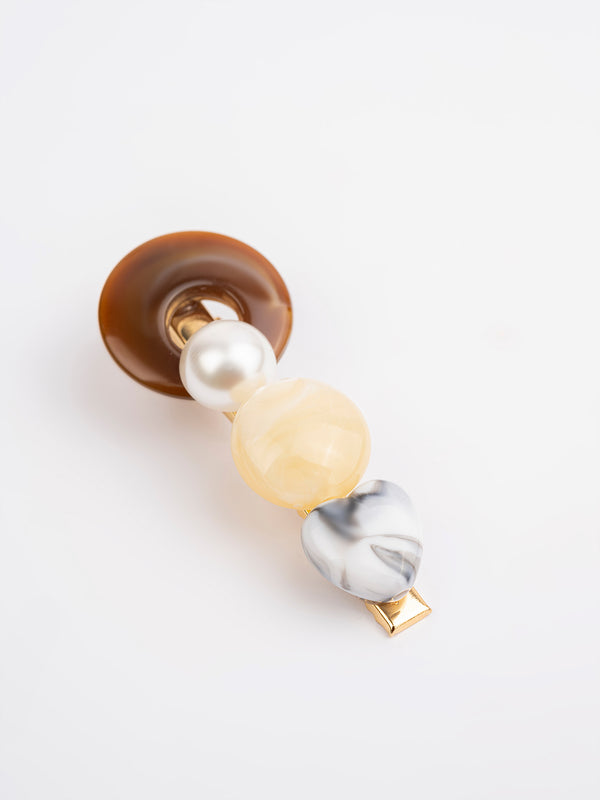 Limelight Houndstooth Embellished Hair Clips