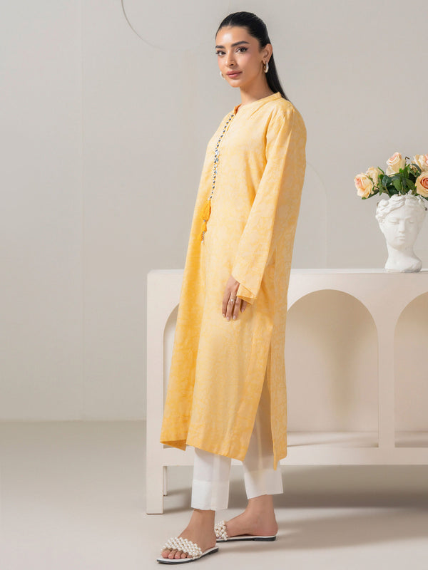 Limelight Jacquard Shirt-Dyed (Pret) Yellow