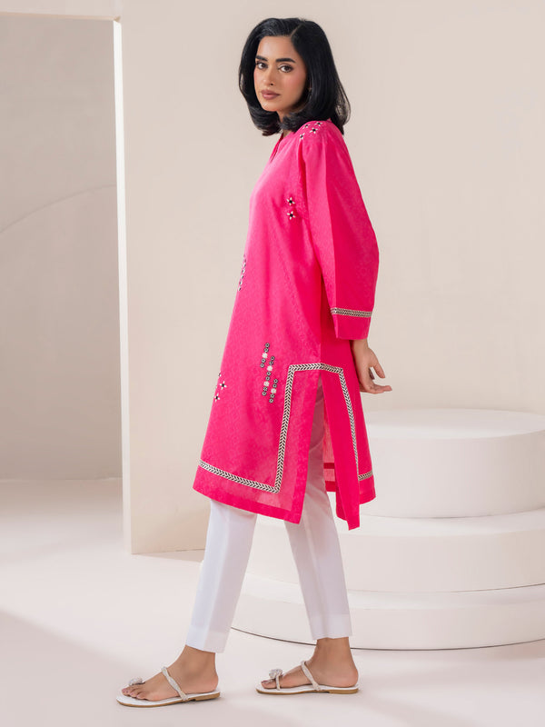 Limelight Jacquard Shirt-Embroidered (Pret)