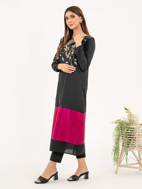 Limelight Jacquard Shirt-Embroidered(Pret)