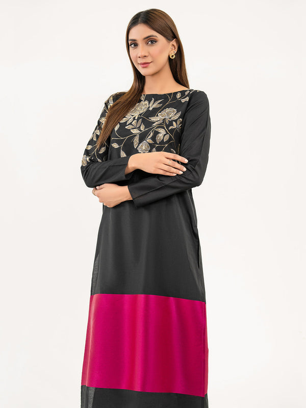 Limelight Jacquard Shirt-Embroidered(Pret)