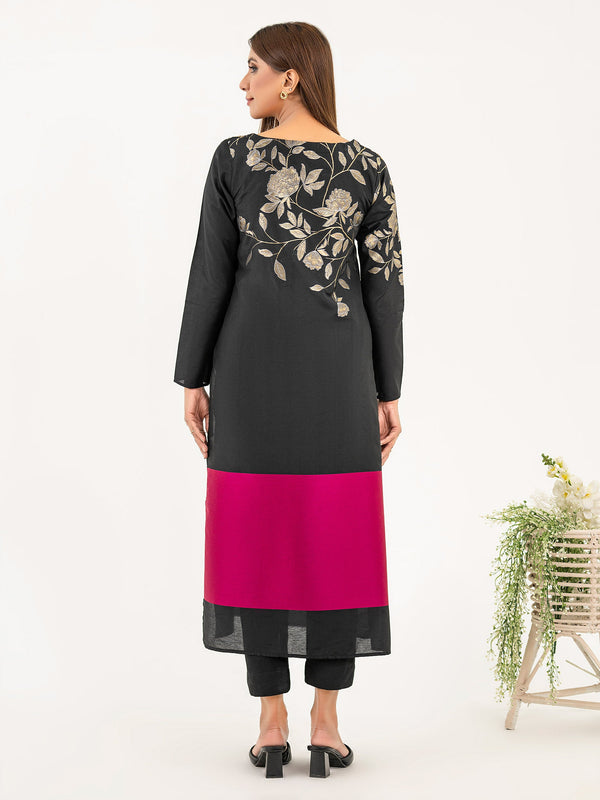 Limelight Jacquard Shirt-Embroidered(Pret)