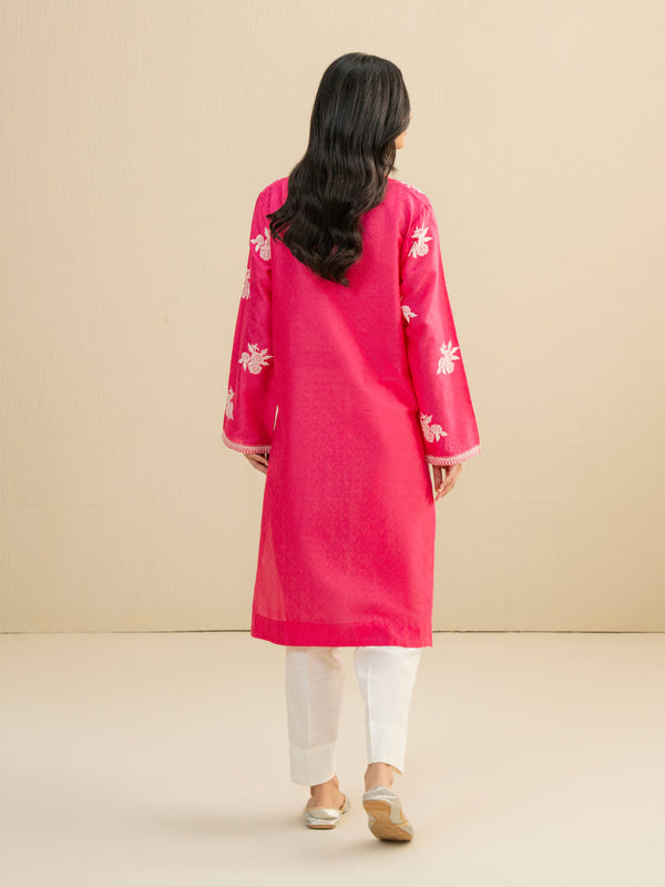 Limelight Jacquard Shirt-Embroidered (Pret)