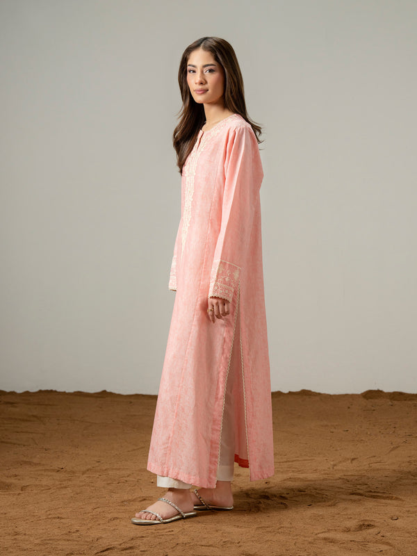 Limelight Jacquard Shirt-Embroidered (Pret)