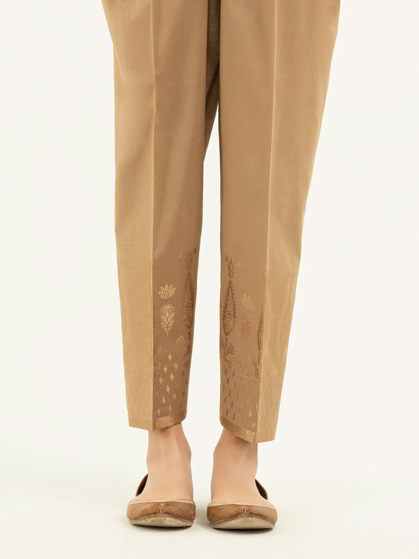 limelight Jacquard Straight Trousers(Pret)