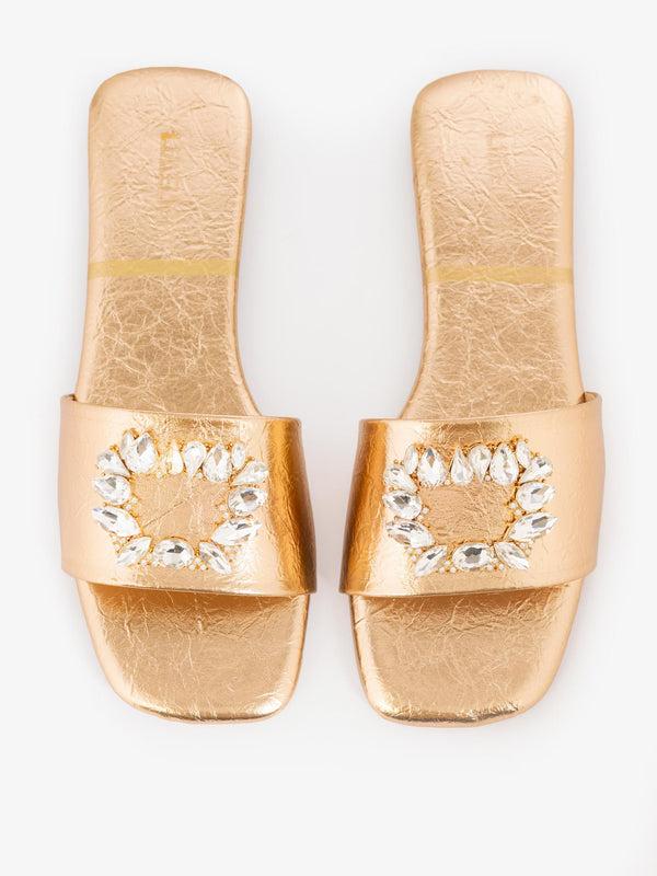 Limelight Jeweled Embellished Flats