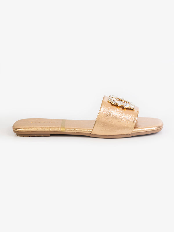 Limelight Jeweled Embellished Flats