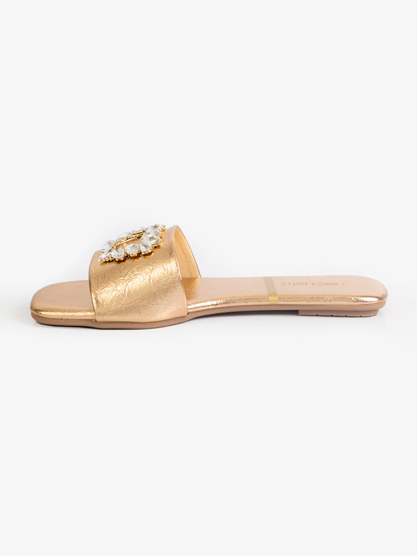 Limelight Jeweled Embellished Flats