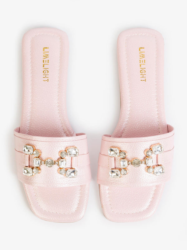 Limelight Jeweled Embellished Flats