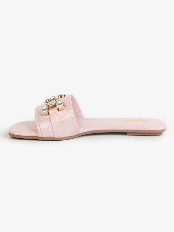 Limelight Jeweled Embellished Flats