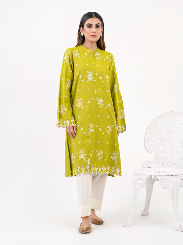 limelight Karandi Shirt-Embroidered (Pret)