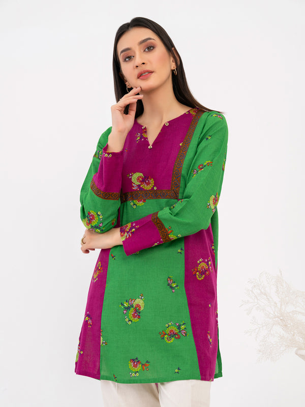 limelight Khaddar Kurti-Printed (Pret)