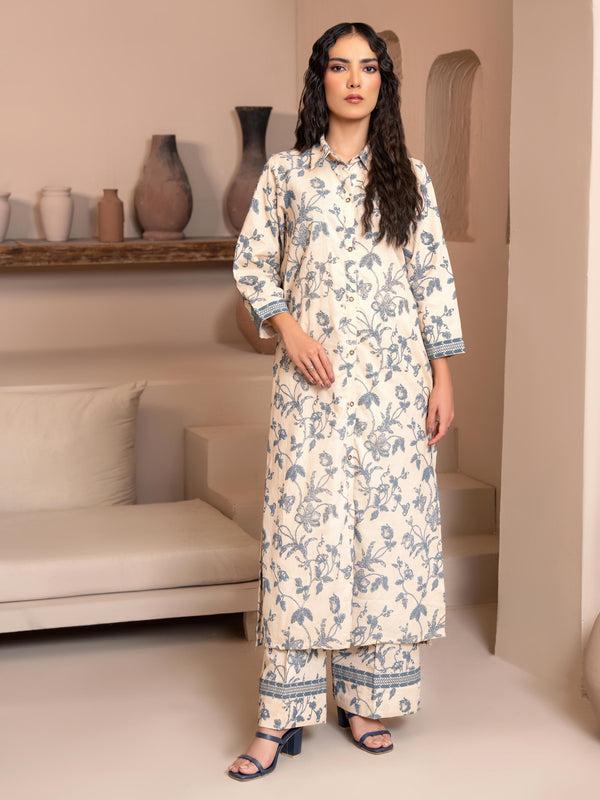 Limelight Khaddar Shirt-Emboss Print (Unstitched)