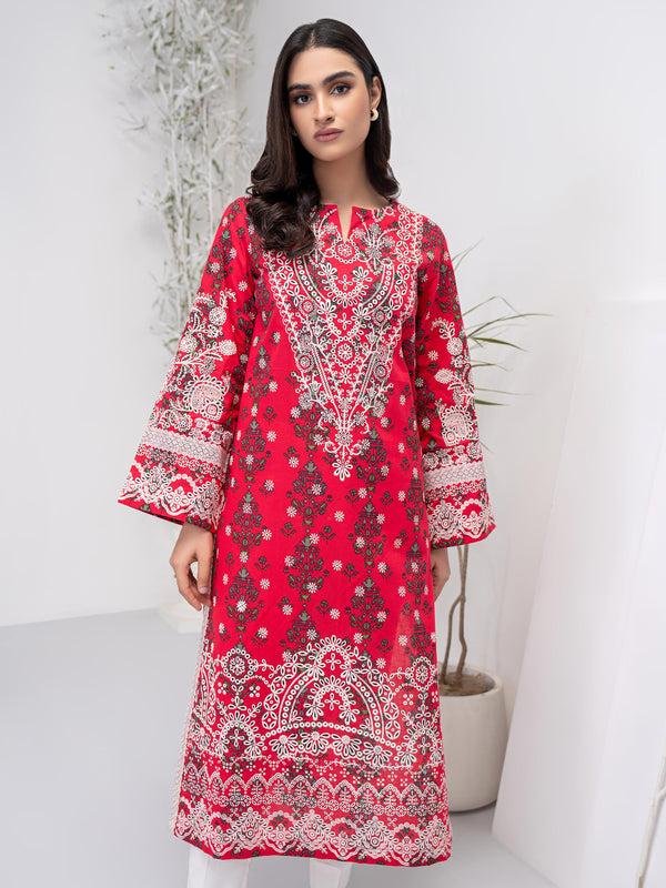 Limelight Khaddar Shirt-Emboss Print (Unstitched)