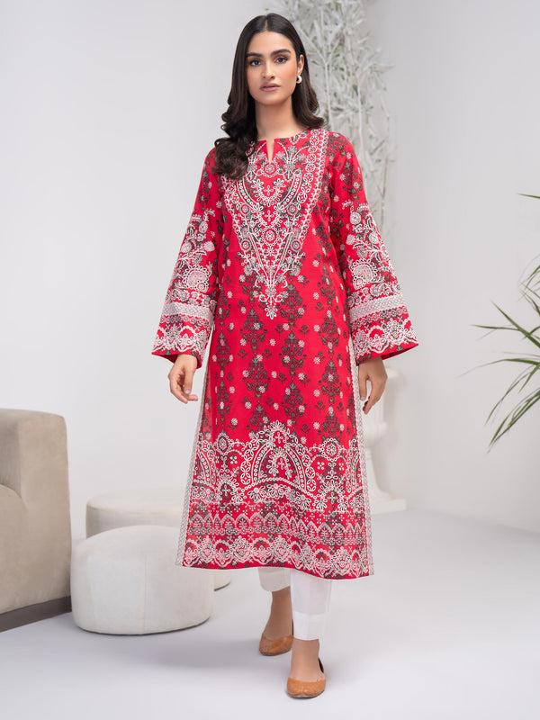 Limelight Khaddar Shirt-Emboss Print (Unstitched)