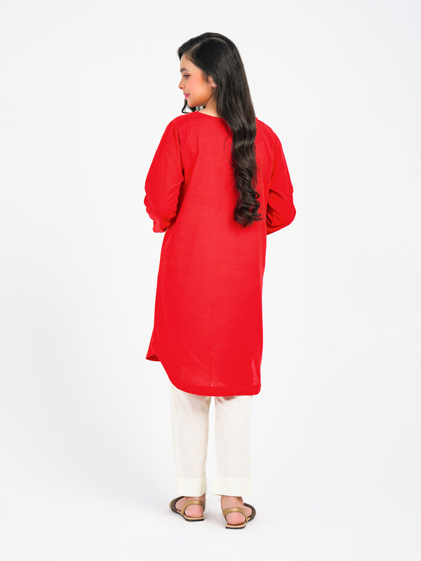 Limelight Khaddar Shirt-Embroidered
