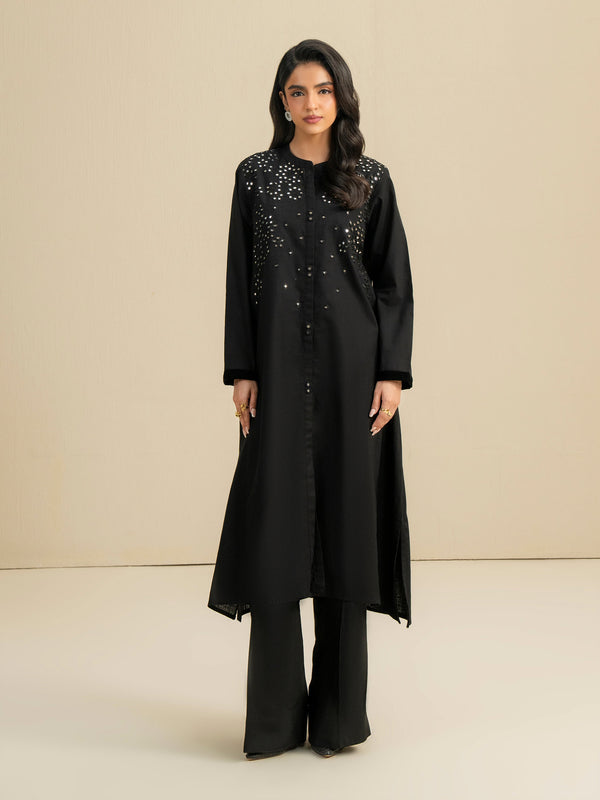 Limelight Khaddar Shirt-Embroidered (Pret)