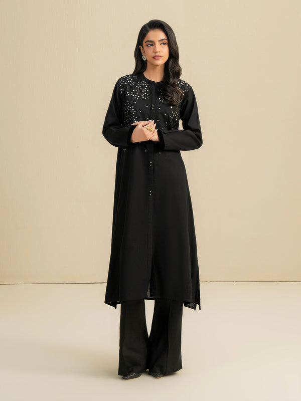 Limelight Khaddar Shirt-Embroidered (Pret)