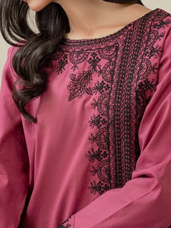Limelight Khaddar Shirt-Embroidered (Pret)